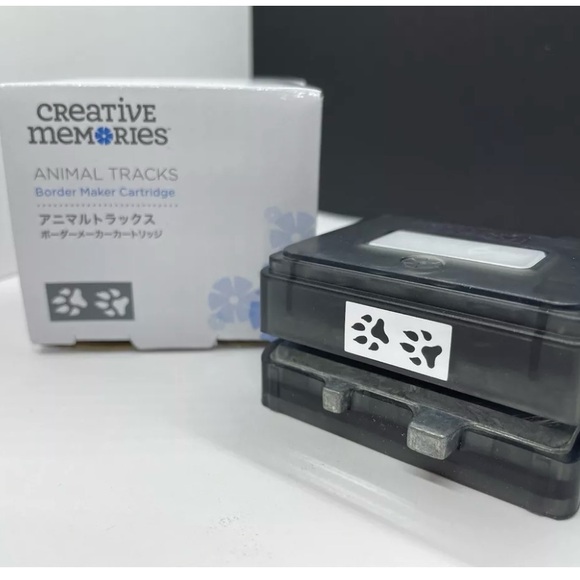 Creative Memories  Animal Tracks Border Maker Cartridge Punch Brand New - Picture 1 of 6